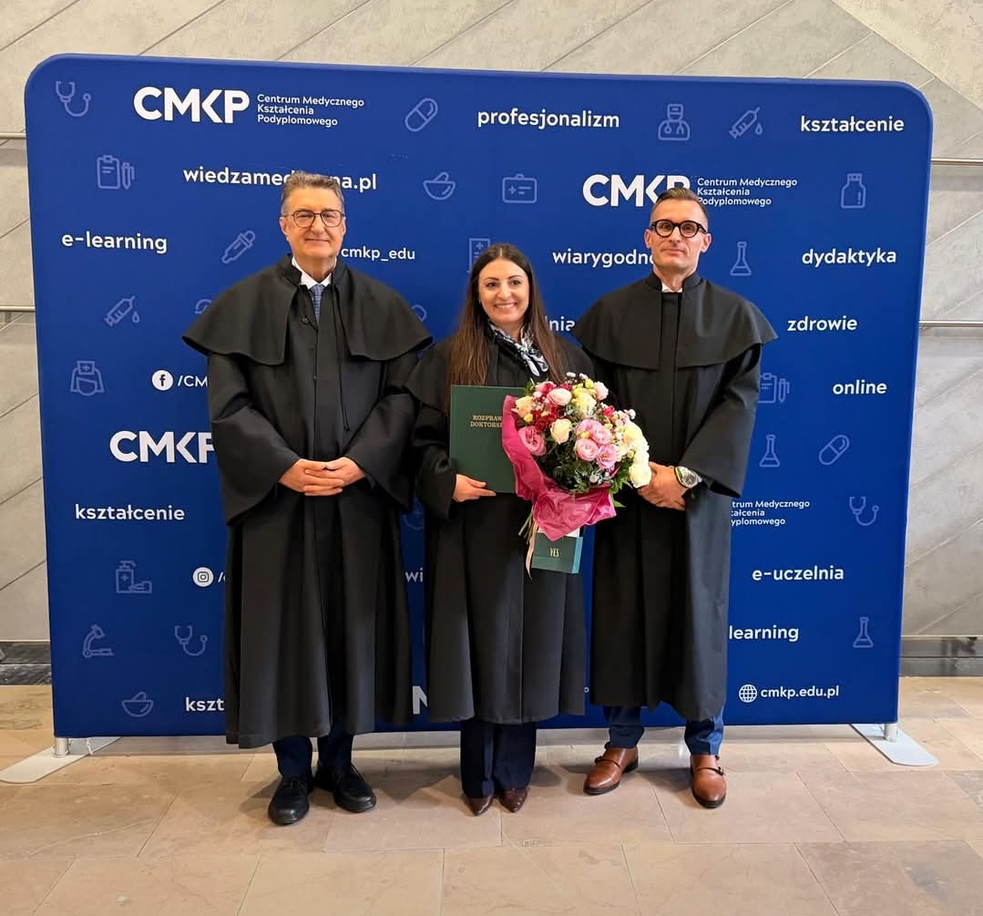 Gratulacje dla doktor Joanny Parkitnej!